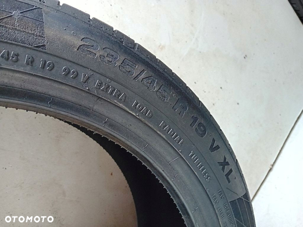 235/45R19 P33 CONTINENTAL SPORTCONTACT 5. 6mm - 2