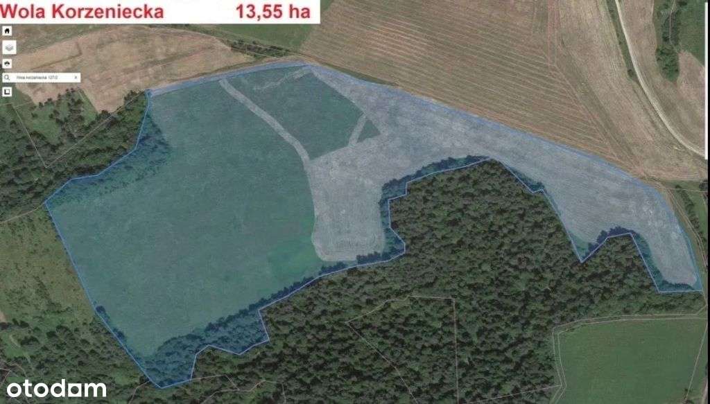 Bircza 13,55 ha woj. podkarpackie - Pełny obrazek: 3/3