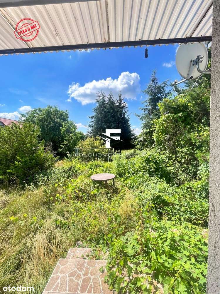 Działka z domem MPZP wszystkie media 2000m2-8