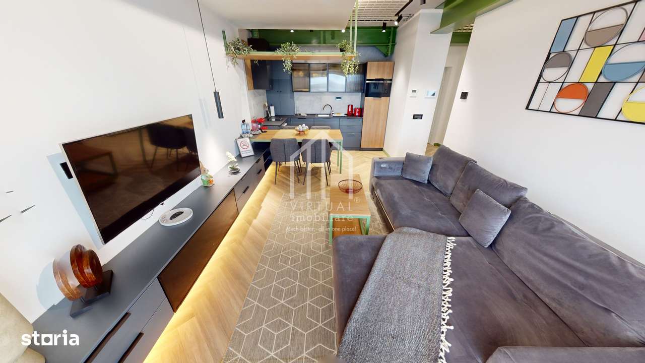 Apartament PREMIUM cu 2 camere , design de lux, ansamblul TheLake - Imagine principală: 4/19