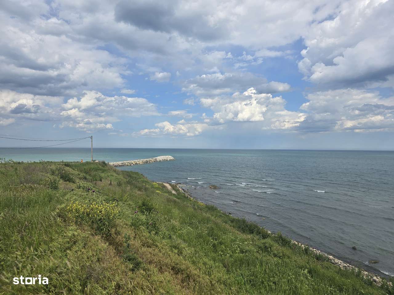 Teren de vanzare primul rand la Marea Neagra in Costinesti - Imagine principală: 1/8