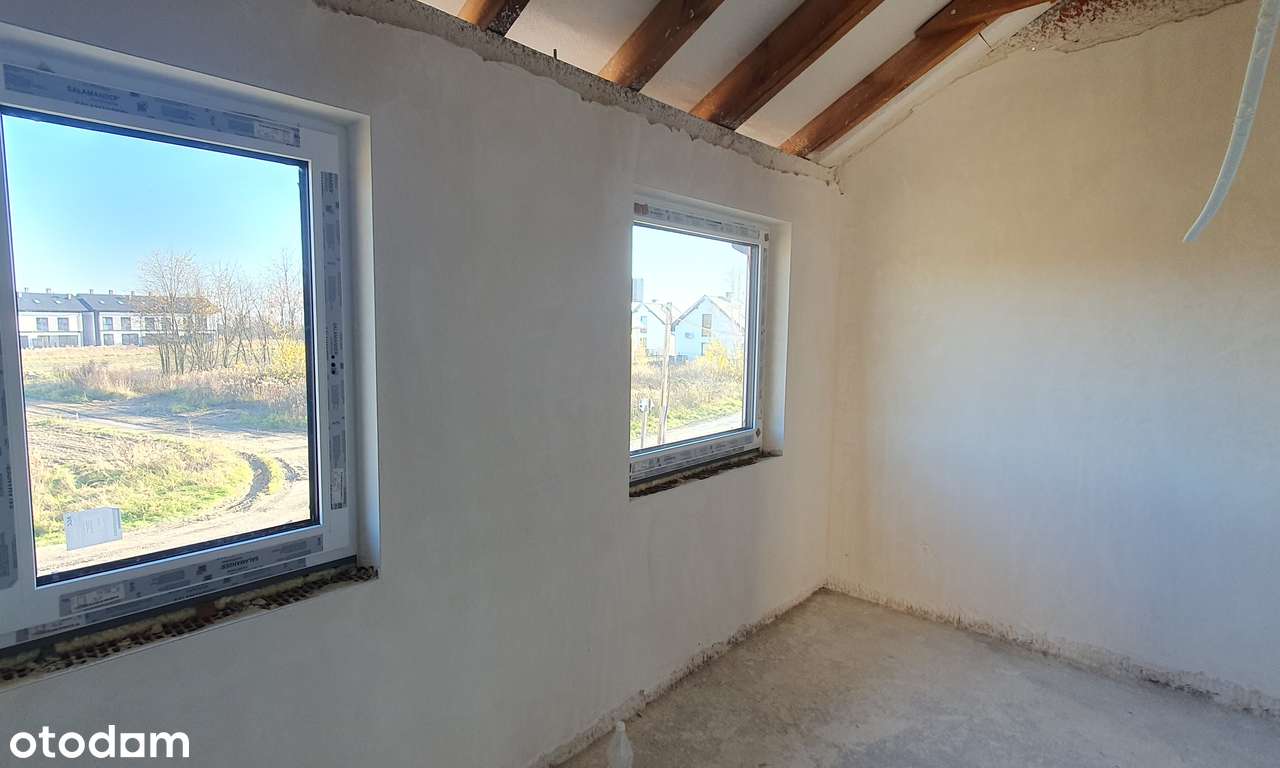 BLIŹNIAKI-ZACZERNIE-83m2-Klima- Rolety-Pompa ciepła-Stan deweloperski-11