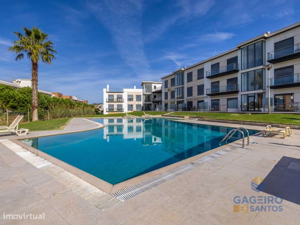 Espaçoso apartamento T3 com terraço privativo - São Martinho do Porto-46