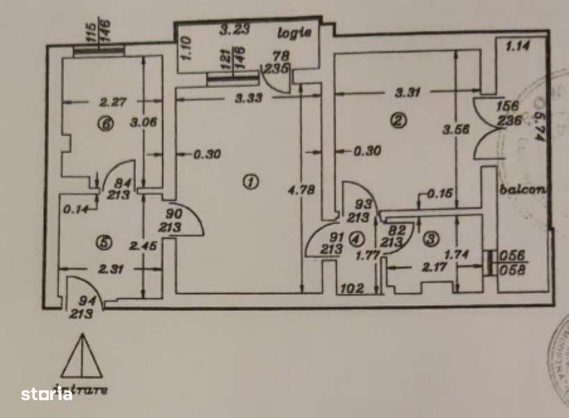 2 camere Calea București, etaj 2-7