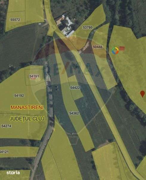 Teren 3,110mp Manastireni, situat în zona DJ 103L-5