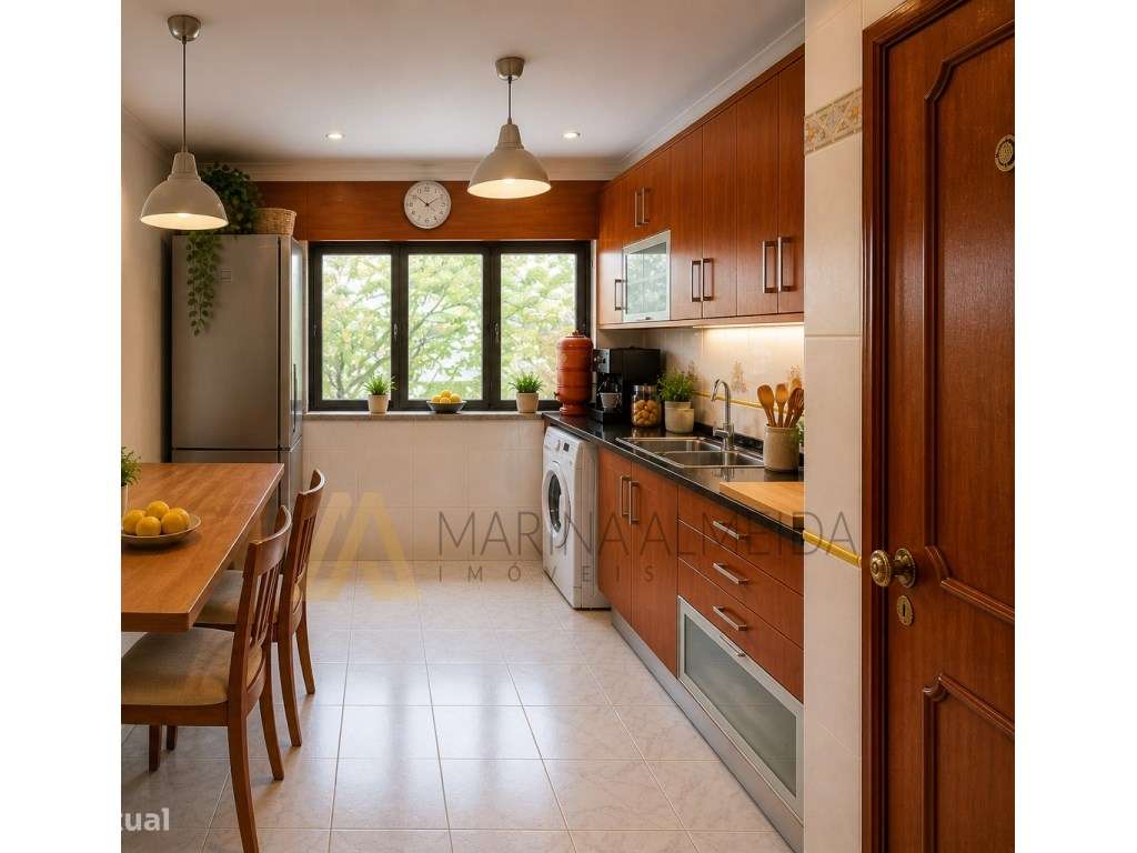 Apartamento t3, 1º andar com 99m2, 2 frentes, bastante luminoso com...-5