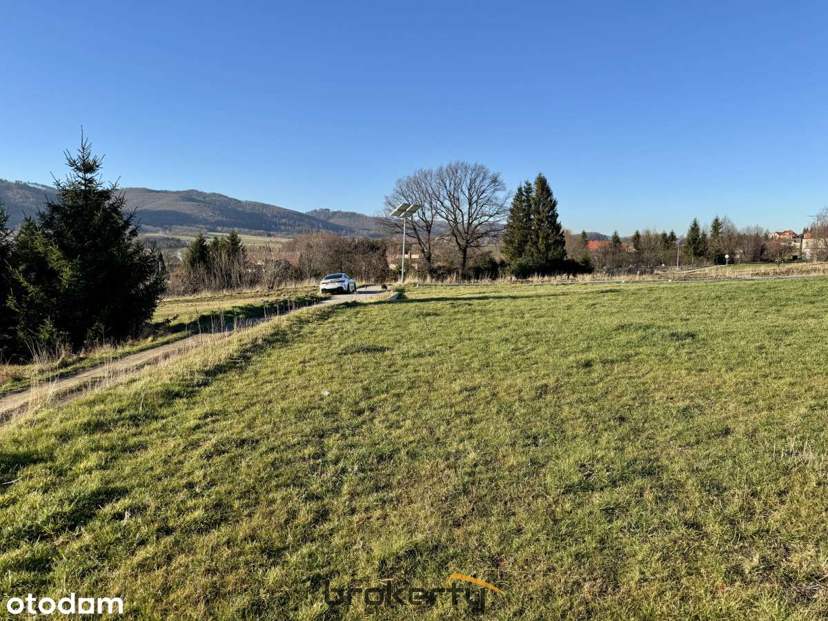 Działka z warunkami zabudowy | Widok na Góry Sowie-11