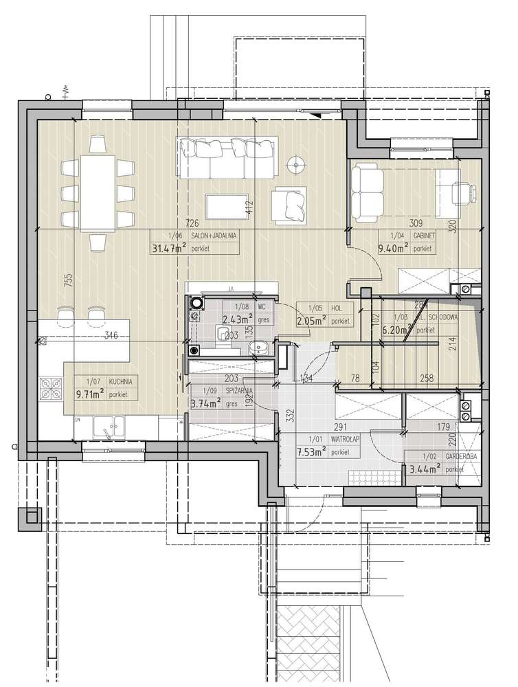 Nowy dom na os. Nowe Miasto! bez PCC! - Pełny obrazek: 5/10