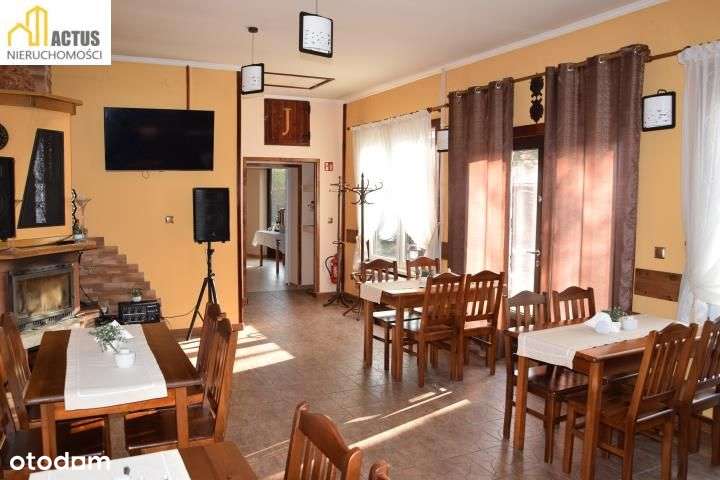Proszowice restauracja, budynek usługowy-0