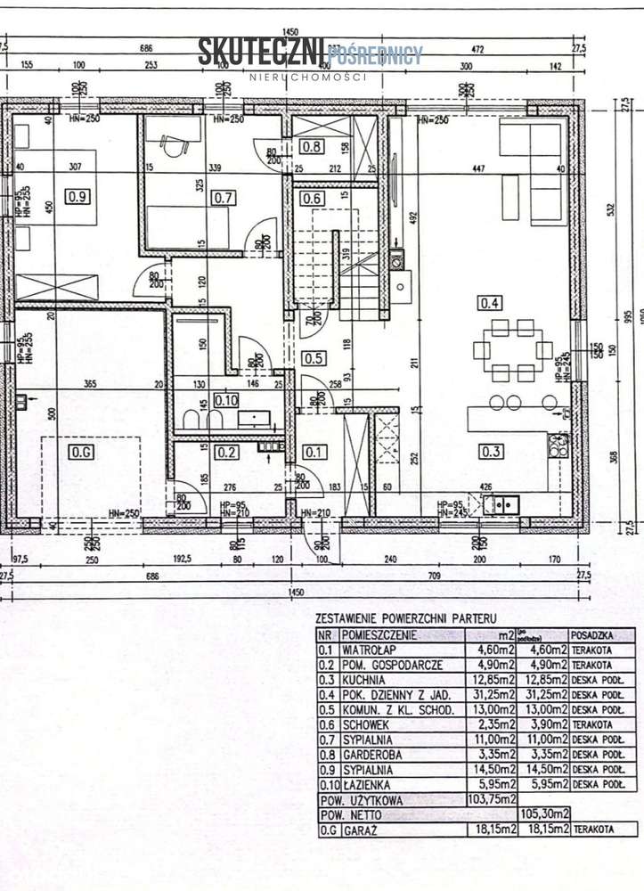 Wzniesienia Łódzkie- dom w stanie deweloperskim-14