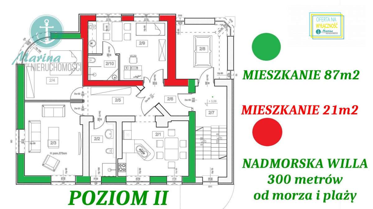Dom przy plaży - 300 metrów od morza !-18