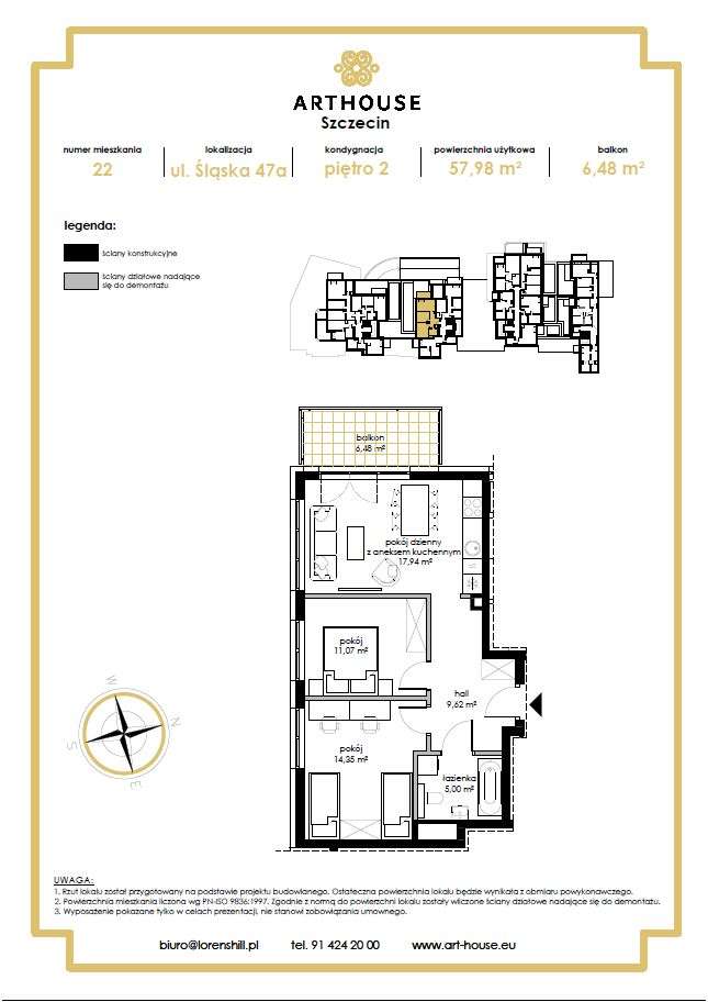 3-pokojowe mieszkanie w prestiżowym projekcie - Pełny obrazek: 3/8