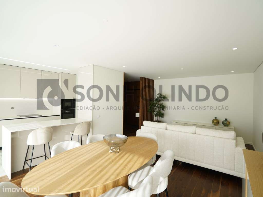 Apartamento T1 novo com varanda, exposição solar Nascente, garagem ...-21