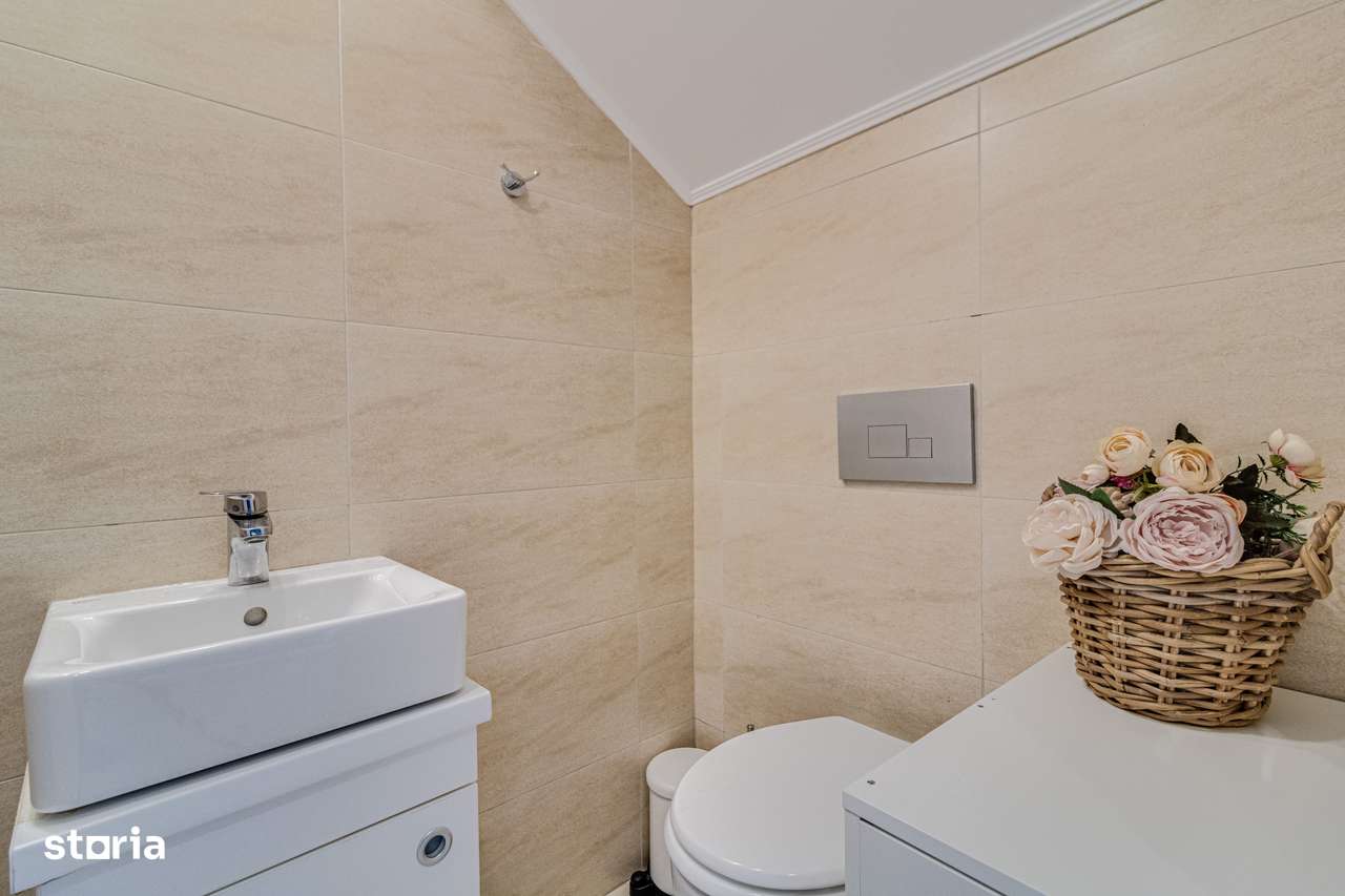 Villa Cozy COSMOPOLIS!  P+1+M, 4 camere, PISCINA,40 mp curte!-11