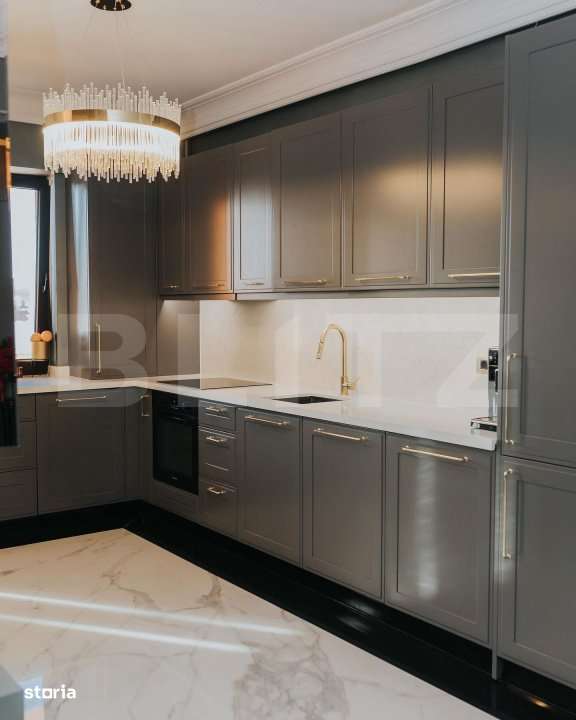 Apartament modern cu 3 camere, 98 mp, etaj intermediar, bloc nou, zona - Imagine principală: 5/13