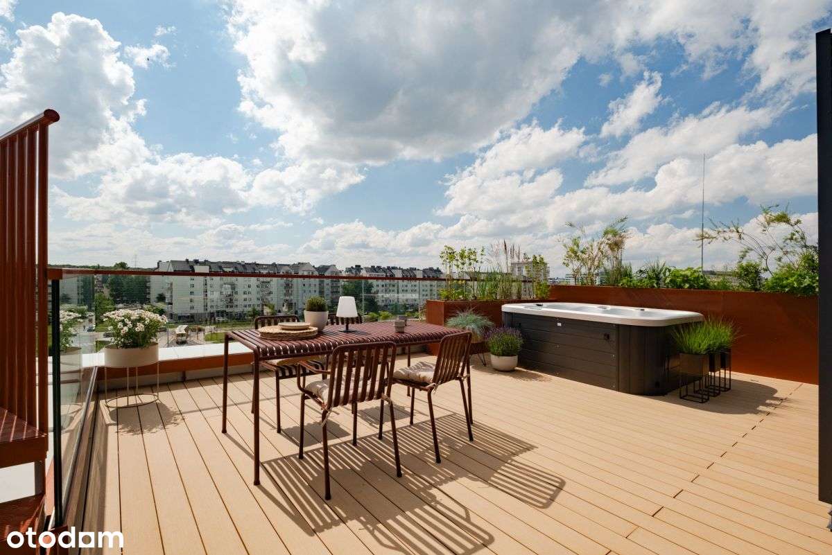Apartament z tarasem na dachu i jacuzzi-12