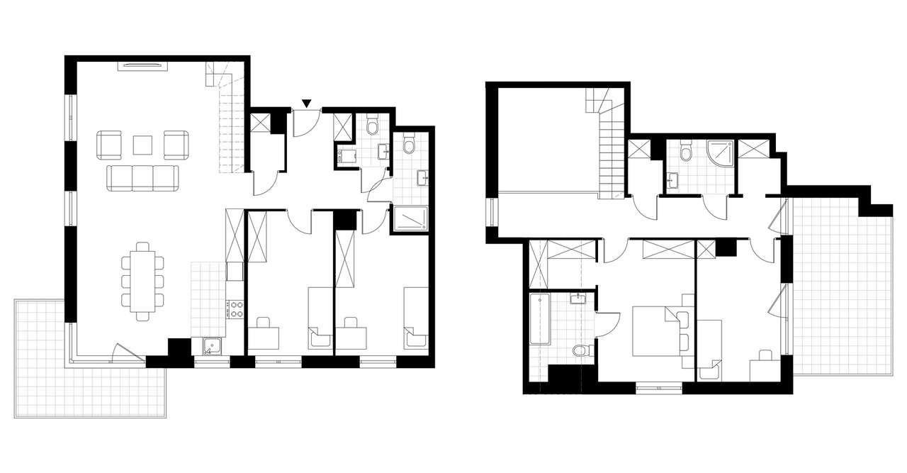 5-pokojowe mieszkanie 102m2 + taras Bez Prowizji - Pełny obrazek: 4/9