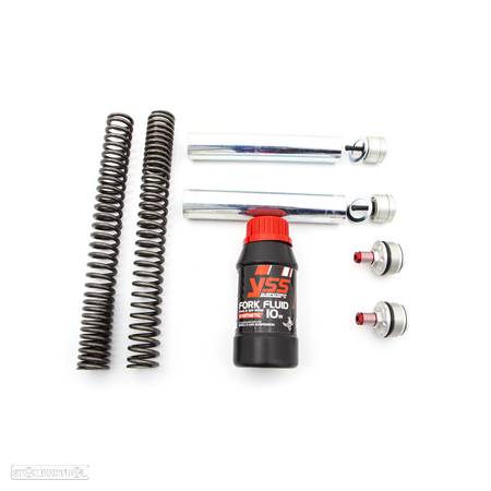 kit molas suspensao dianteiras yss honda	cb 500 f / cbr 500 r - y-fcm37-kit-01-027 - 1