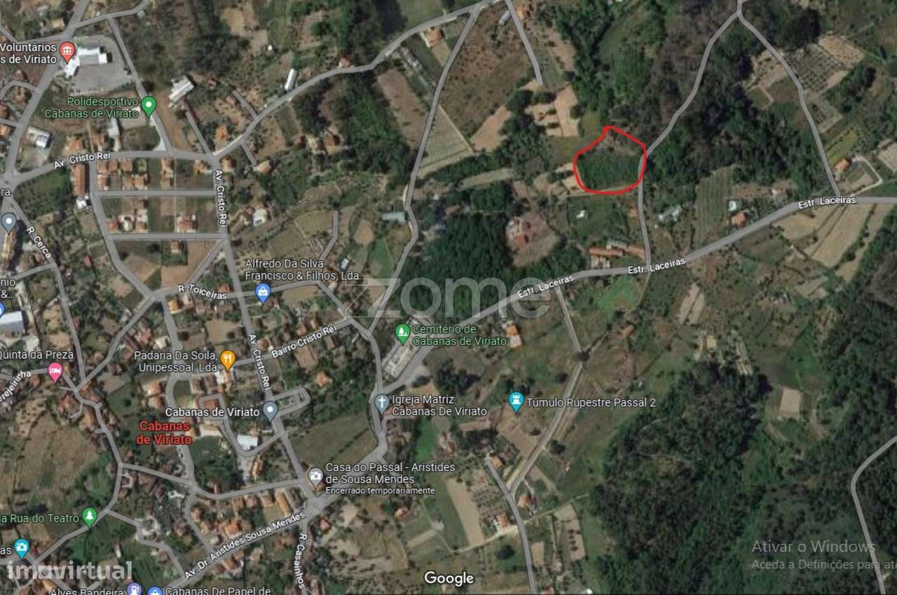 Terreno rústico urbanizável em Cabanas do viriato COM 7.480 m2 - Grande imagem: 5/18
