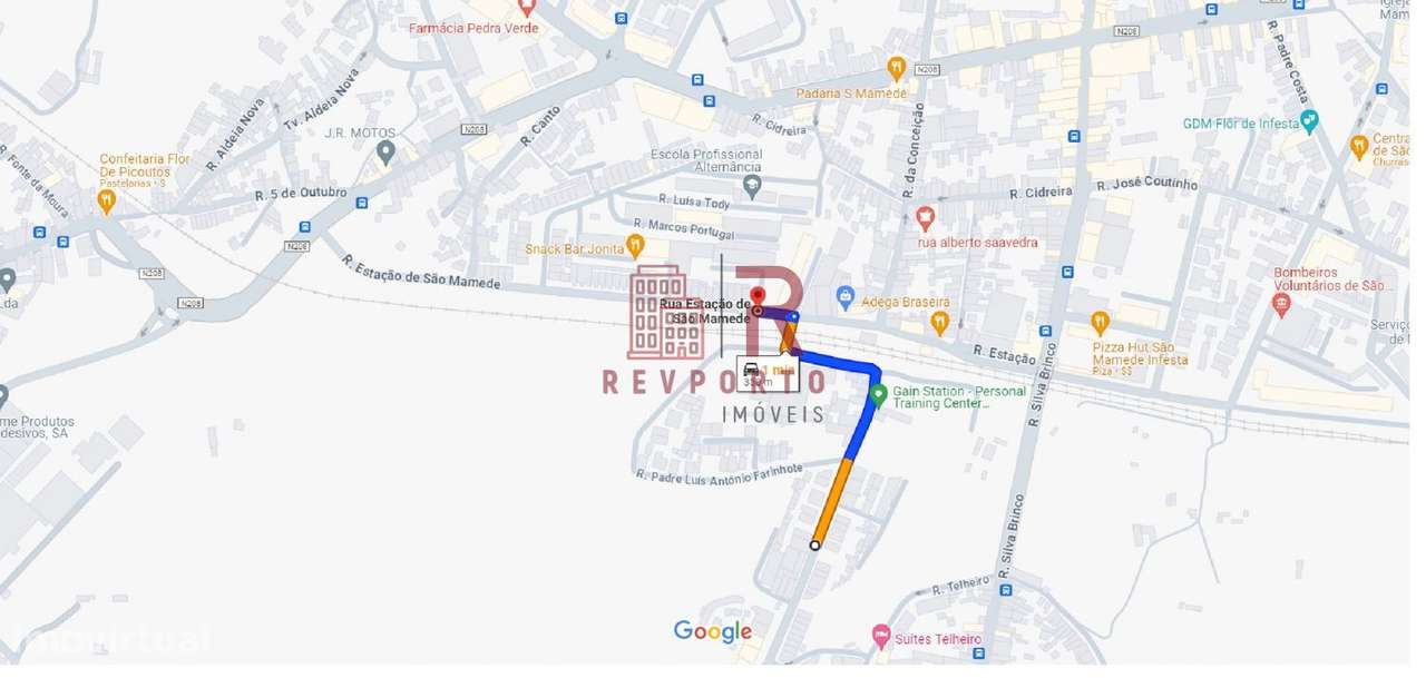 Apartamento T2, com 2 suítes, varanda, jardim e garagem-15