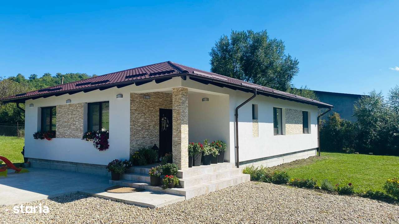 Casa pe un singur nivel, FINISATA constructie noua, 580 MP teren-5