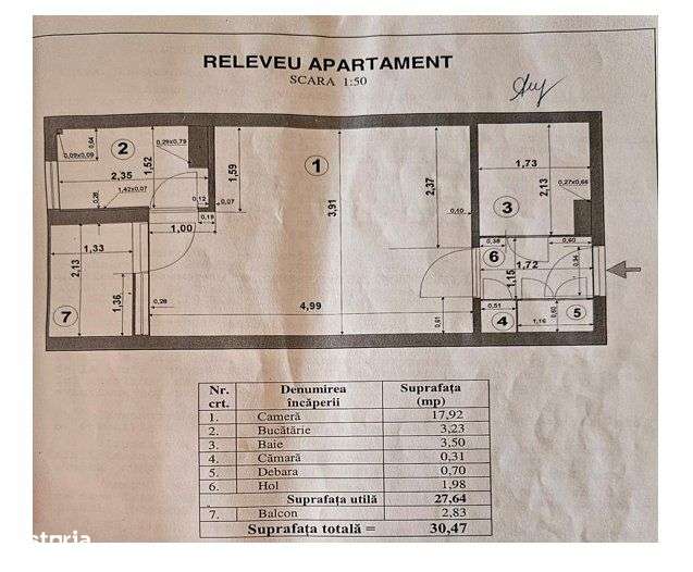 Garsoniera - 30 mp - etaj 1, Iancului, Aleea Avrig-8