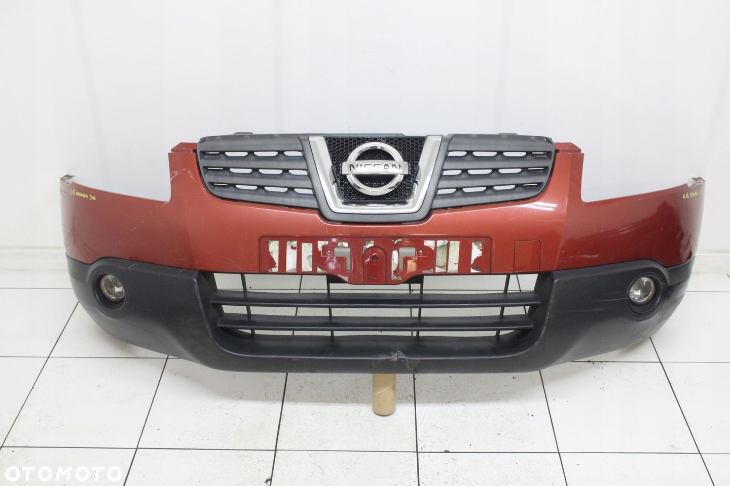 NISSAN QASHQAI I J10 2006R- ZDERZAK PRZÓD PRZEDNI  GRILL - 1