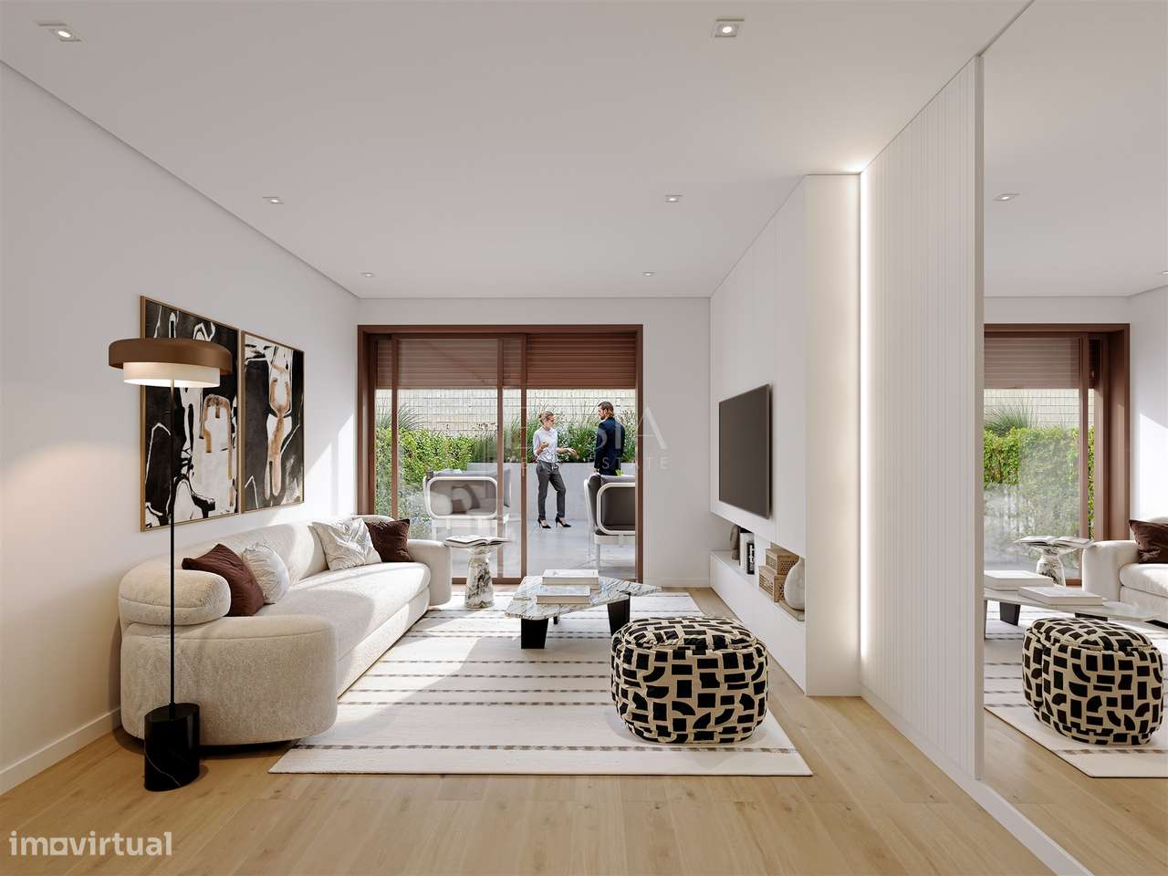 Apartamento T0+1 com terraço no Empreendimento Carofini em Matosinhos - Grande imagem: 2/11