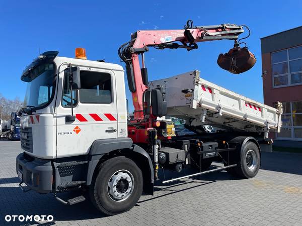 MAN FE 310 A WYWROTKA+HDS DŻWIG FASSI 165AXP23 - 1