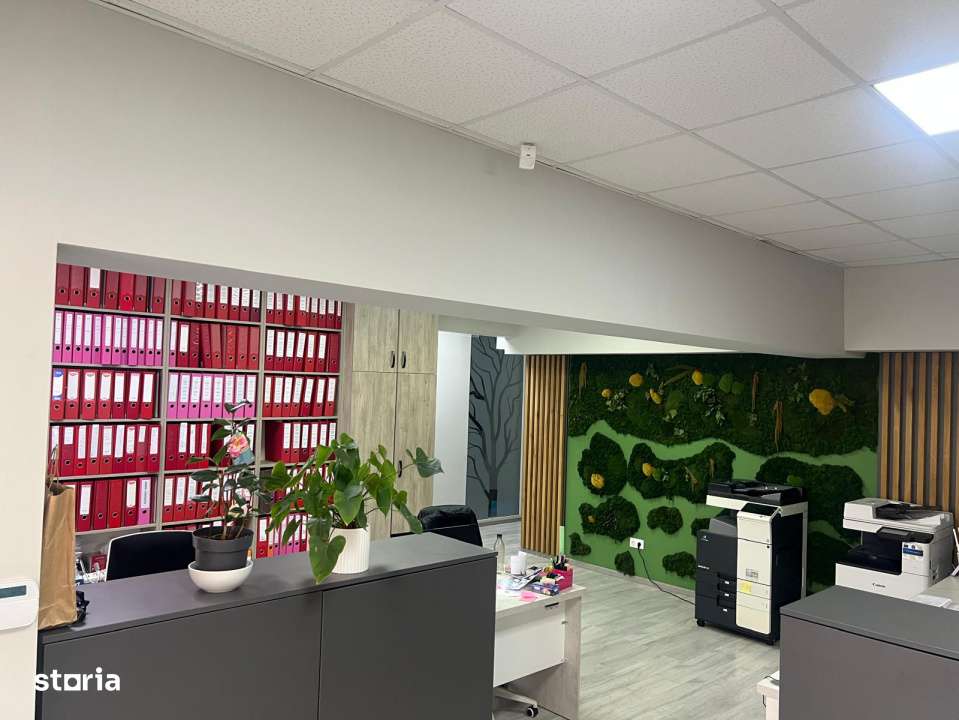 Spatiu birou 220 mp, mobilat utilat, parter, 8 incaperi-1