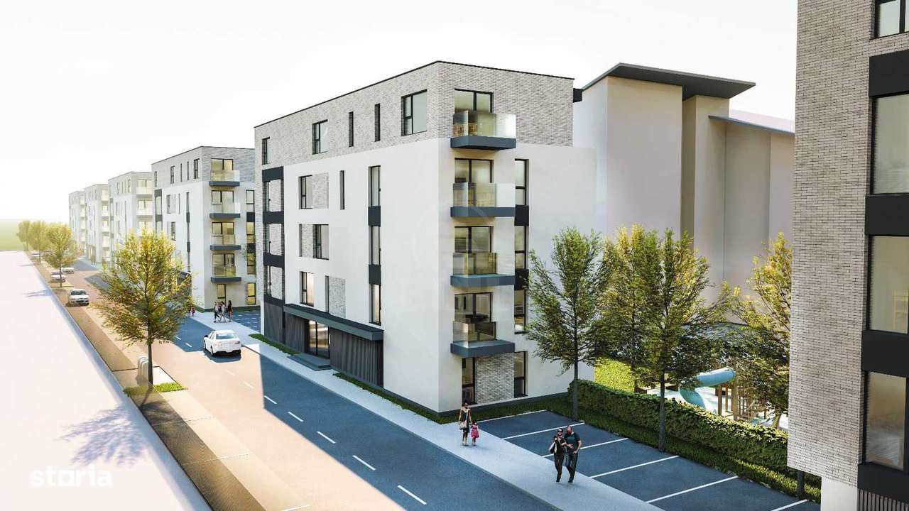 Apartament cu 2 camere, finisat, zona Cetatii-2