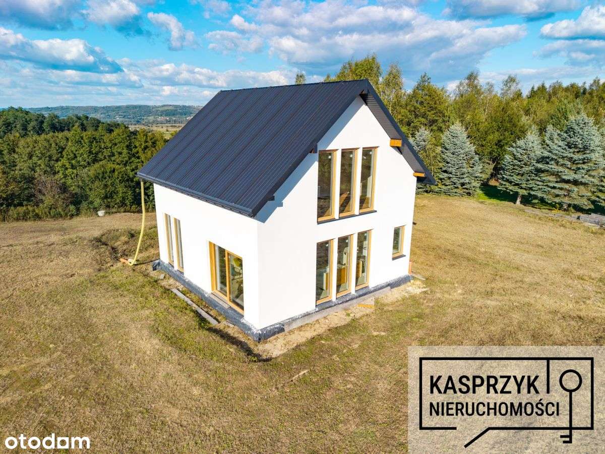 Duża działka z domem niskoenergetycznym.-4