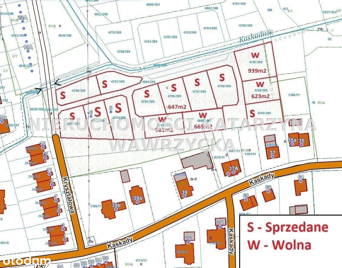 Działka, 665 m², Katowice-0