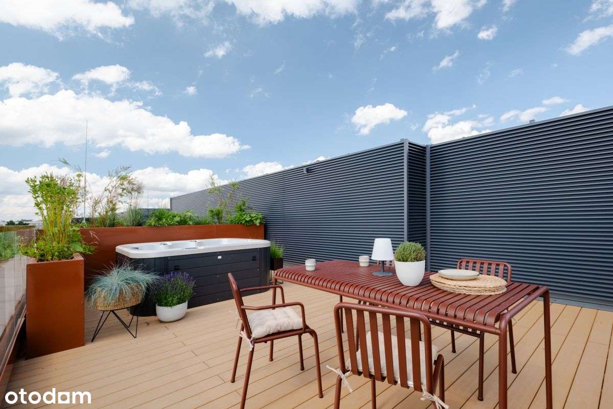 Apartament z tarasem na dachu i jacuzzi-11