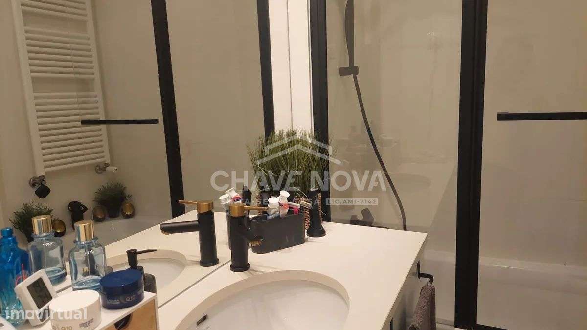 T1 em Cond.Fechado c/jardim e piscina em Mafamude-6