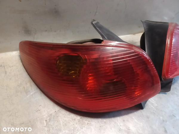 PEUGEOT 206 LIFTING LAMPY TUL LEWA PRAWA EUROPA - 4