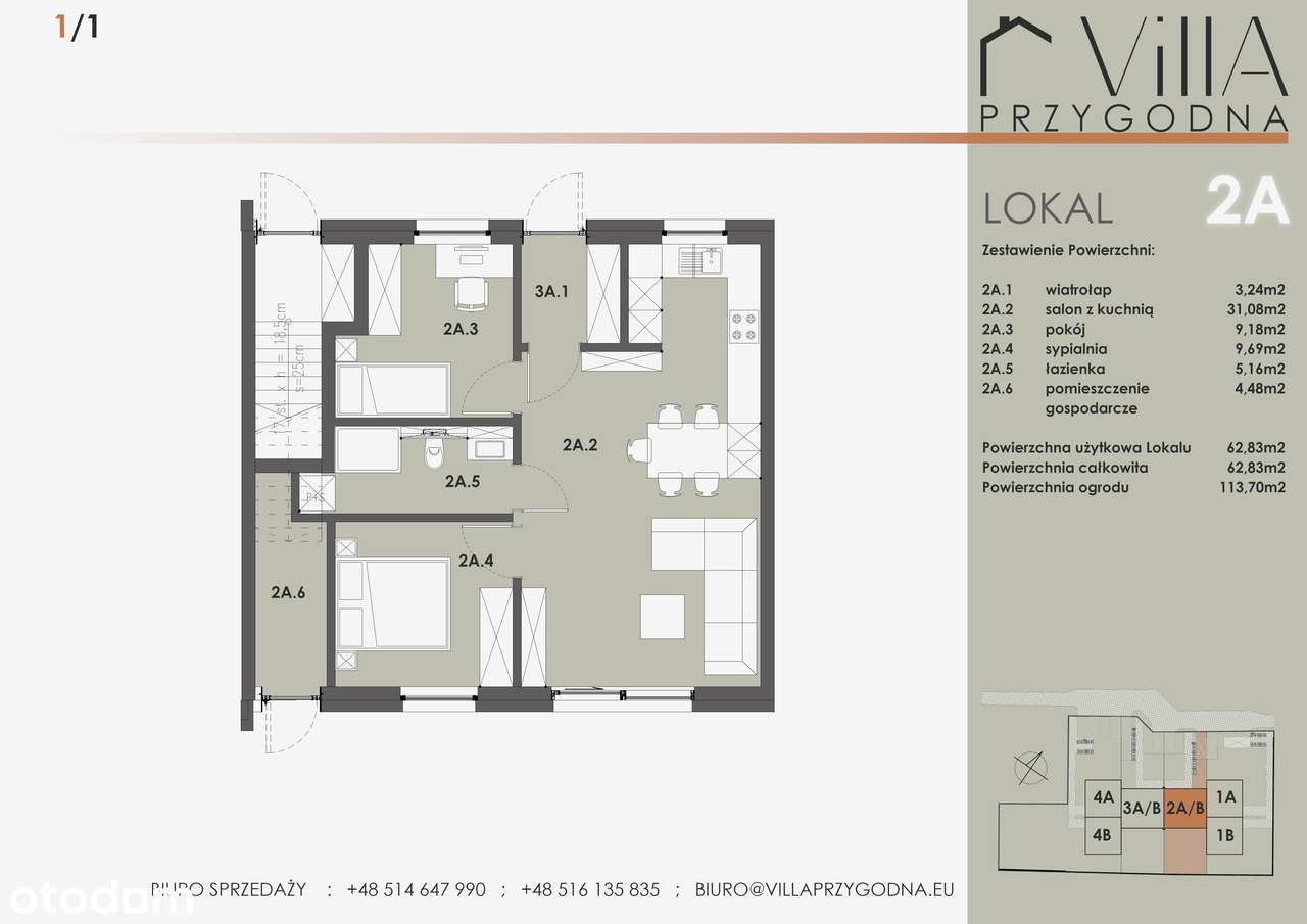 Mieszkanie Parter z ogródkiem 113,70 m2-7