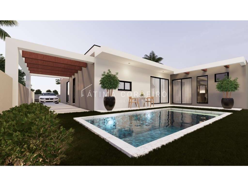 Excelente moradia térrea isolada T3+1, com piscina, localizada numa... - Grande imagem: 2/17