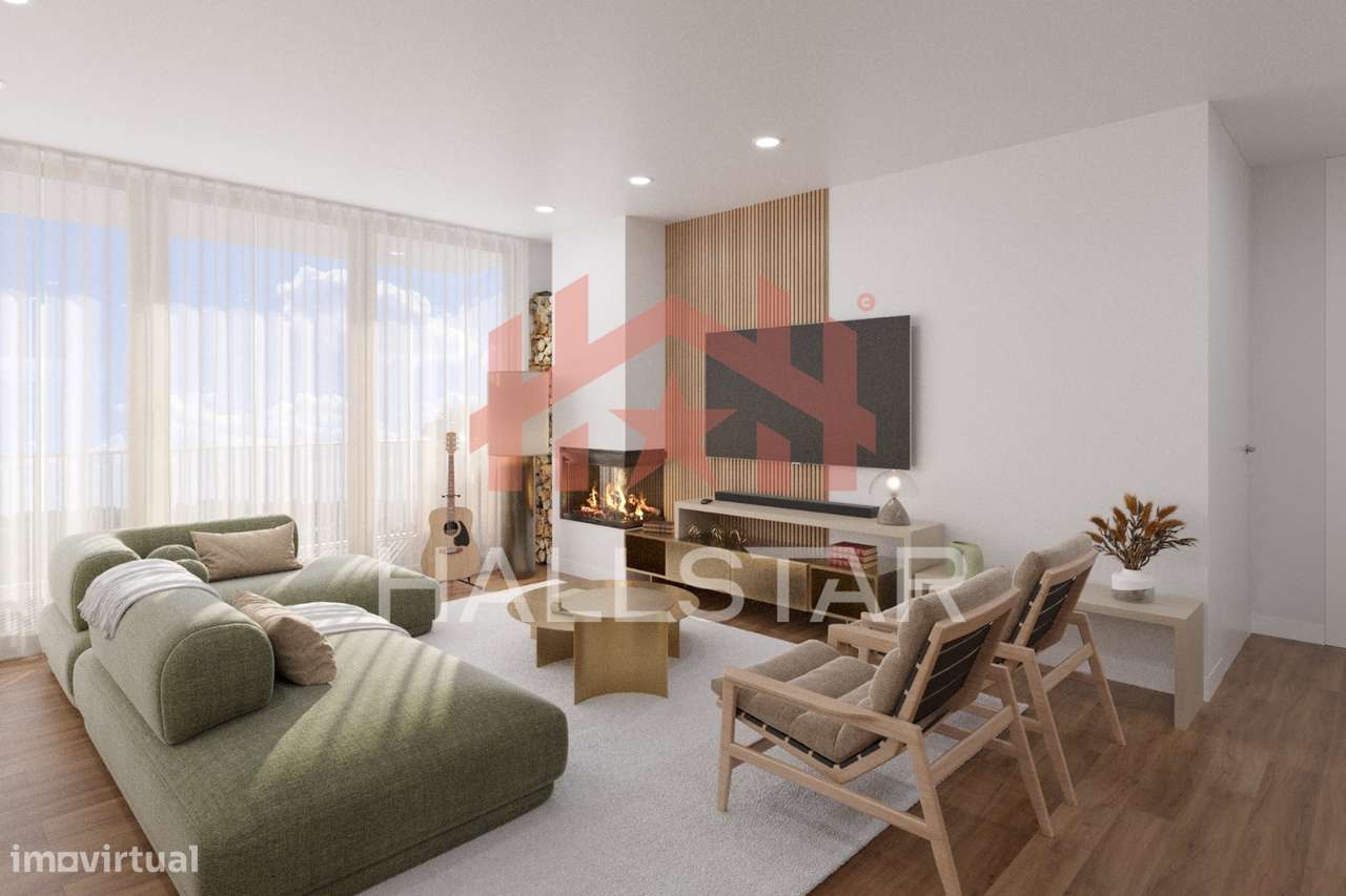 Apartamento T2 / Em Construção / Garagem para 2 Carros / Marrazes - Grande imagem: 3/17