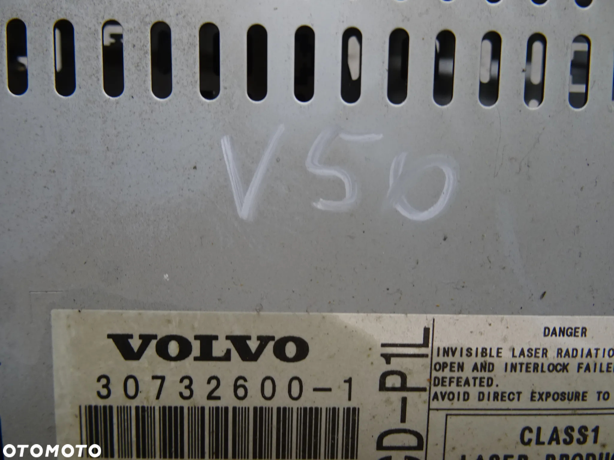 VOLVO V50 2.0TDCI RADIO RADIOODTWARZACZ CZYTNIK PŁYT 30732600 - 8