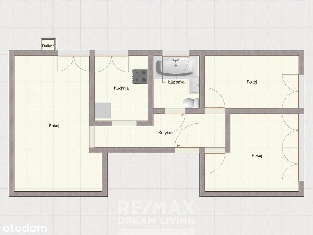 Bielany: Mieszkanie 47m² do remontu!-13