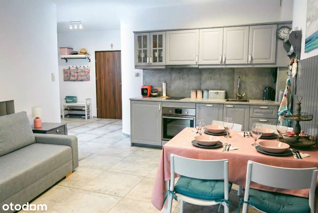 Piękny APARTAMENT 2-pok, BASENY, parter, TARAS, parking, OCHRONA, kort - Pełny obrazek: 4/20