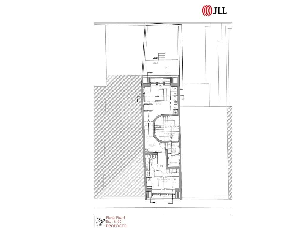 Apartamento T0 com vista para Monsanto, nas Amoreiras - Grande imagem: 5/5