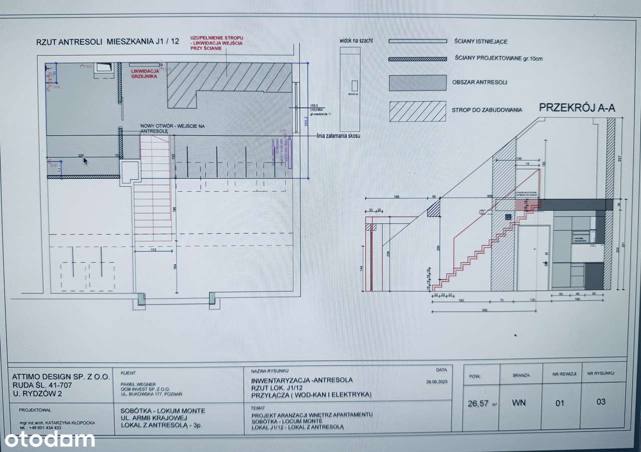 Wyjątkowa oferta! Mieszkanie z antresolą i projektem w cenie – Sobótka-19