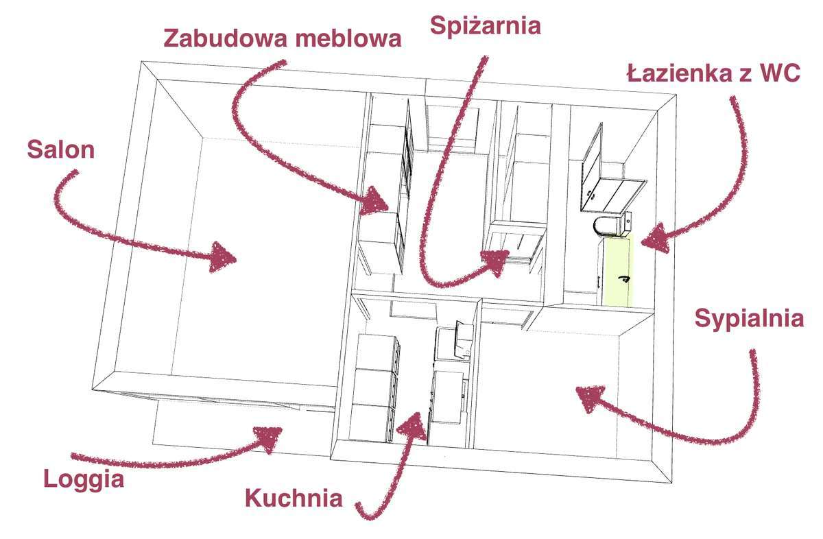 OKAZJA 2 POKOJE Będzin, os. Syberka ul. Skalskiego - spiżarka/balkon-4