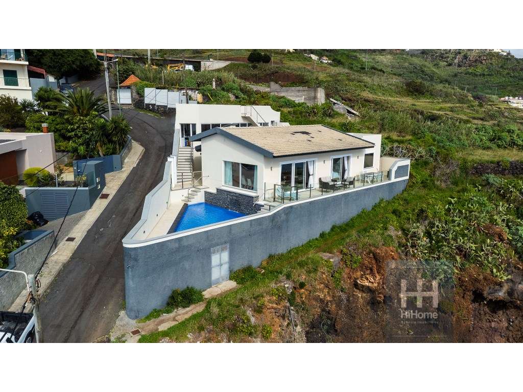 Moradia T3 térrea com piscina e vista mar - Praia dos Reis Magos-50