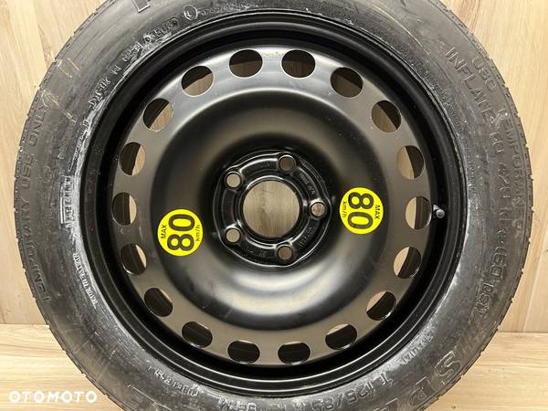 KOŁO ZAPASOWE DOJAZDÓWKA OPEL 5X110 16 CALI - 2