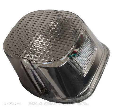 Lampa tylna LED Harley Davidson, szara - 1