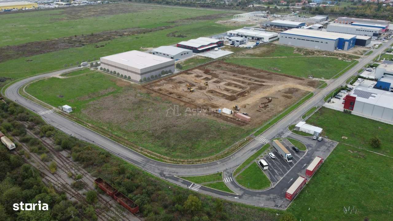 Hala industriala noua &#238;n parcul industrial II  - H 12 metri - Imagine principală: 3/15