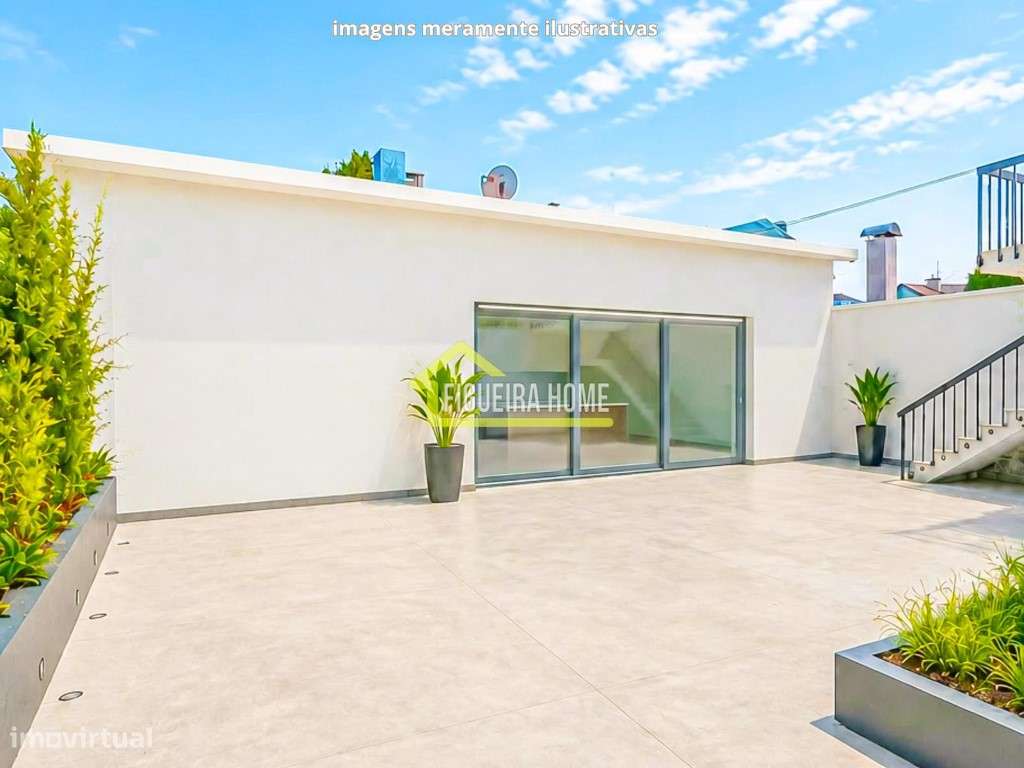 Andar de moradia com 4 quartos, garagem e anexo-51